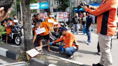 Rekonstruksi Kejahatan Jalanan di Yogyakarta Peragakan 19 Adegan
