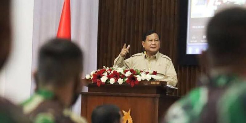 Menhan Prabowo Revision of TNI Law is Not Yet Necessary