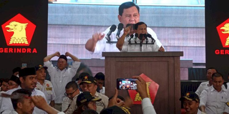 Ajakan Prabowo kepada Kader Gerindra Kota Bogor untuk Menangkan Pilpres
