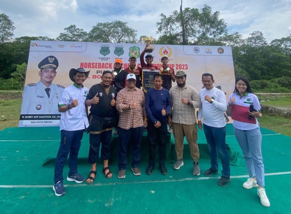 Kejuaraan Berkuda Panahan 2023 Berhasil Digelar di Kota Medan