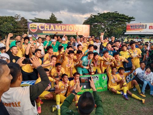 Labura Hebat FC Juara Union Pangdam 1BB Cup Tahun 2023