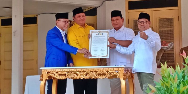 Prabowo Asks Coalition Parties to Avoid Slandering Opponents During Rawat