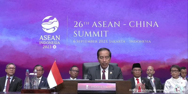 Di ASEAN China Summit Jokowi Mendorong Peningkatan Kerja Sama dan Kepercayaan