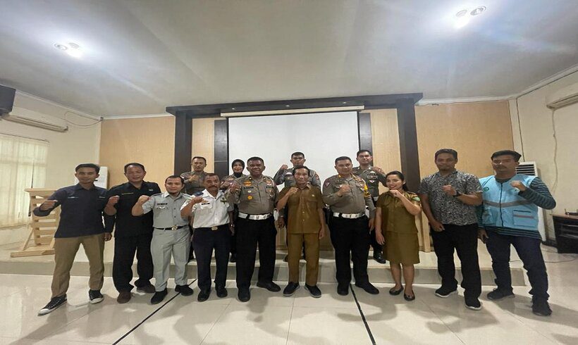 Jasa Raharja Sulteng Menghadiri Forum Komunikasi Lalu Lintas Kabupaten Poso