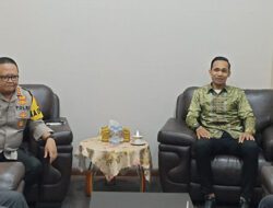 Komisioner KPU Kota Tanjungbalai Bertemu dengan Kapolres dalam Audiensi