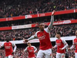 Arsenal Ramaikan Persaingan Juarain dengan Kemenangan Melawan Crystal Palace 5-0 dalam Hasil Liga Inggris