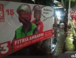 Creative Political Campaign Posters for Indonesian Candidates and Efforts to Attract Voters