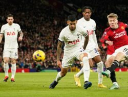 Hasil Pertandingan Liga Inggris: Manchester United Bermain Imbang dengan Tottenham Hotspur di Old Trafford