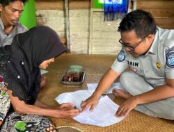 Jasa Raharja Kalsel Mengunjungi Kecamatan Tabukan Kabupaten Barito Kualain dalam Upaya Penyelesaian Hak Santunan Korban