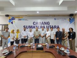 Optimalkan Pelayanan Kepada Masyarakat, Jasa Raharja Sumatera Utara Menerima Kunjungan dari Rumah Sakit