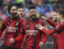 Pertandingan Serie A: Empoli Dibantai, AC Milan Terus Mempersekutukan Juventus dan Inter Milan